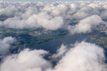 the Netherlands from up above