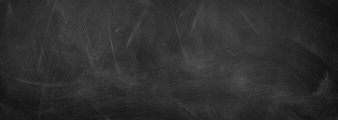 Fototapeta premium Abstract texture of chalk rubbed out on horizontal blackboard or chalkboard, concept for education, back to school, startup, teaching , etc.