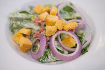 Fresh caesar salad