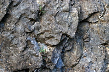 Stone in a mountain