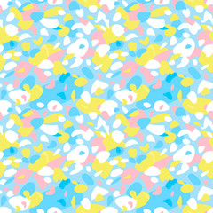  Colorful/multicolored pebble pattern for summer fabric/textile print/home/bedding