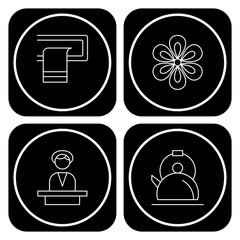 Set of Universal Pixel Perfect Icons