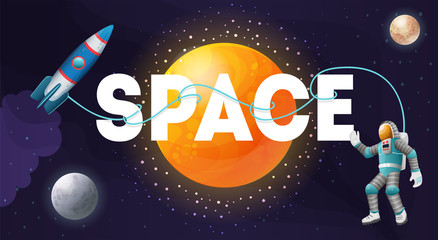 Space Composition Poster Header