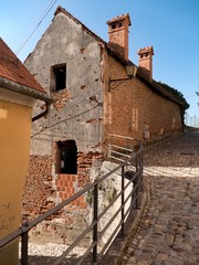 Fototapeta premium old house in the slovenian city