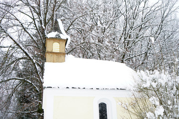 Winter with lots of snow in Bavaria is beautiful again every year