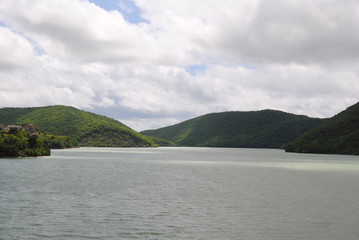 lake in the mountains