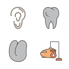 Set of 4 Universal Pixel Perfect Icons