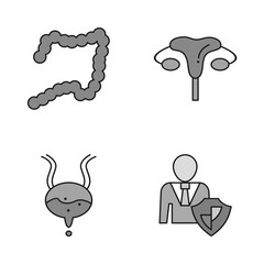 Set of 4 Quality icon