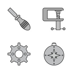 Universal Modern Icon Sheet For Websites And Mobile Applications