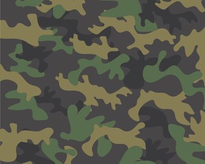 Fototapeta premium camouflage military textured background vector design