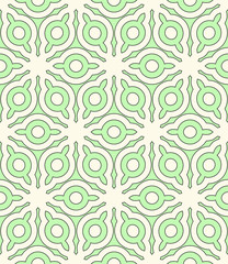 Geometric geo pattern seamless hexagon form abstract background vector illustration