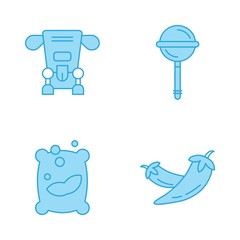 Set of 4 Universal Pixel Perfect Icons