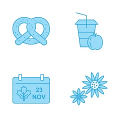 Set Of Universal 4 Icons