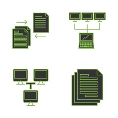 Set of 4 Universal Pixel Perfect Icons