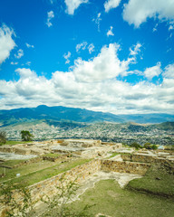 Zapotec Ruin "Atzompa" in Oaxaca, Mexico