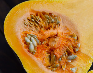 pumpkin pear-shaped Spanish guitar in the context of seeds