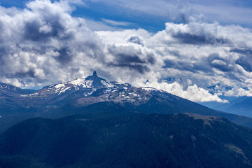 Tallest point in the Blackcombe mountain range, BC, Canada