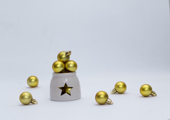 gold and coins