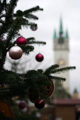 Christmas market in Bavaria is always nice with glass balls and Christmas trees