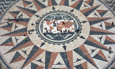 Rosa dei venti, Lisbona