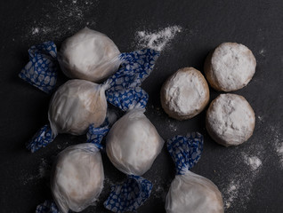Polvorones, dulces tradicionales navideños de España