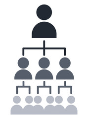 Fototapeta premium picto organigramme