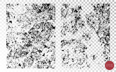 Fototapeta premium Distressed detailed overlay textures of rough surfaces, cracked wall, stone and old paint. Grunge backgrounds. One color graphic resources.