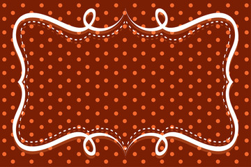 Background template with polka dot patterns