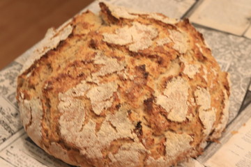 Pan de masa madre trigo natural