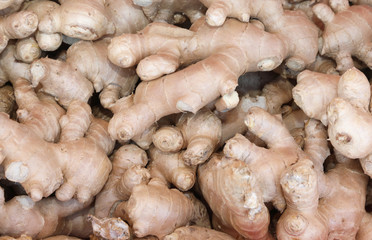 background of ginger root