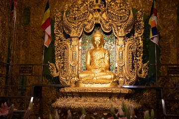 MON STATE/MYANMAR(BURMA) - 11th Nov, 2019 - GOLDEN ROCK Pagoda, Kyite Htee Yoe, Myanmar.