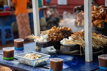 MANDALAY/MYANMAR(BURMA) - 08th Nov, 2019 : Burmese Foods Collection.