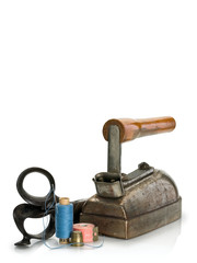 Ancient, professional tools of the tailor