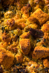 Homemade Thanksgiving Oyster Cornbread Stuffing