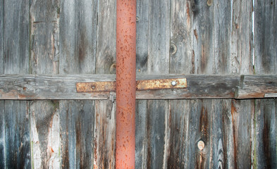 texture of old boards in the fence