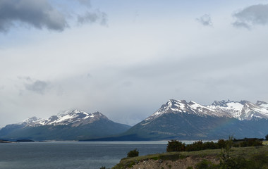 Paisaje en Santa Cruz, Argentina