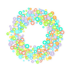 Pharmacy Background. Clinic Backdrop.