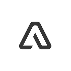 A Letter Logo Monogram Design Element Template Type Typeface Logotype Character