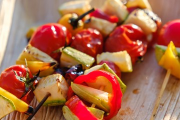 bbq vegetable healthy food tomato,  appetizer.