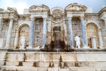 Sagalassos İn Burdur Turkey. Ancient City. Ancient Site. Letoon. Anatolia.