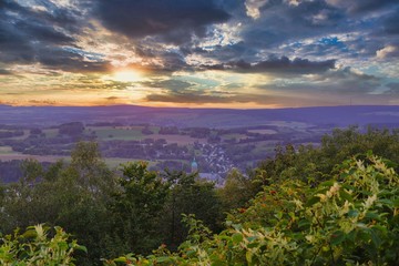 blick auf annaberg-buchholz