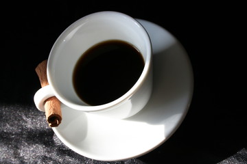 cup of black coffee