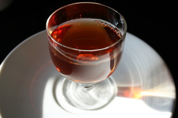 glass of cognac