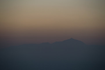 Tenerife Silhouette Sunset