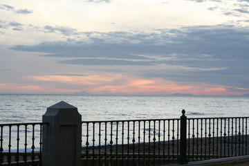 Obraz premium Coucher de soleil