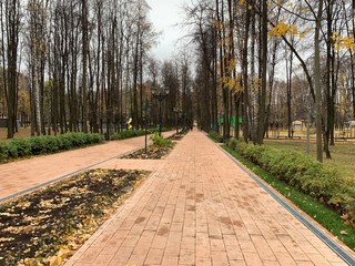 New tile in Moscow park