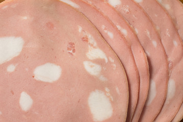 Organic Sliced Mortadella Bologna Meat