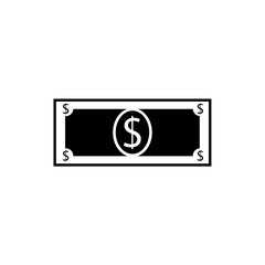 Fototapeta premium Dollar paper money sign. US dollar
