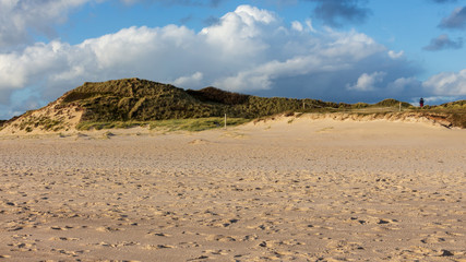 Panorama vom Weststrand in Hörnum auf Sylt