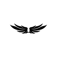 Falcon Wings Logo Template vector icon logo design app